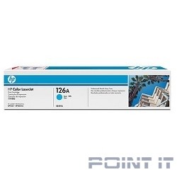 HP CE311A Картридж ,Cyan{LaserJet Pro CP1025, Cyan, (1000стр.)}